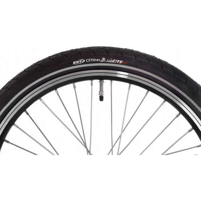 Snapp City-E Graphite folding electric bicycle
