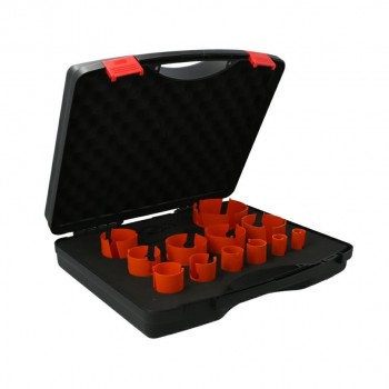 NORTON TCT HOLE SAW SET 12pcs. WOOD AND COMPOSITES