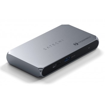 Satechi ST-HT4SHM-EU interface hub Thunderbolt 4 40000 Mbit/s Grey