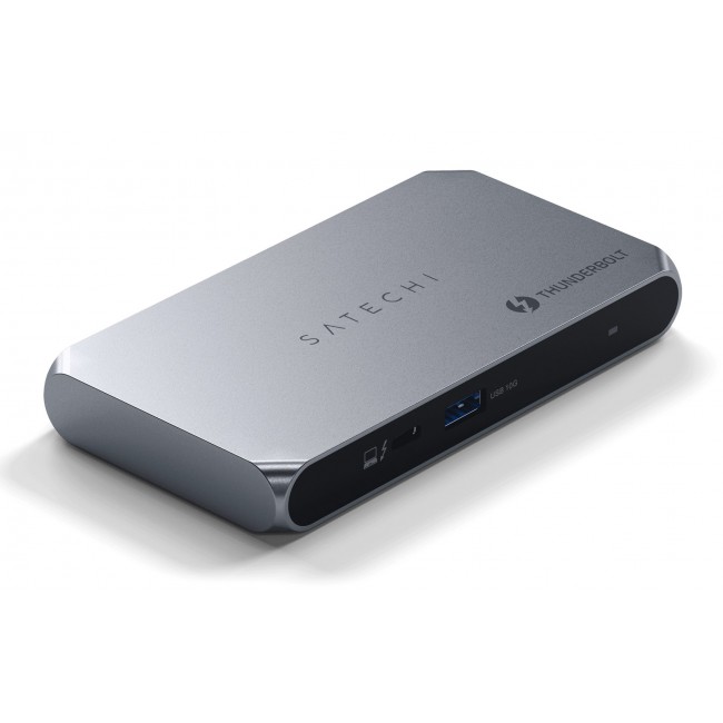 Satechi ST-HT4SHM-EU interface hub Thunderbolt 4 40000 Mbit/s Grey