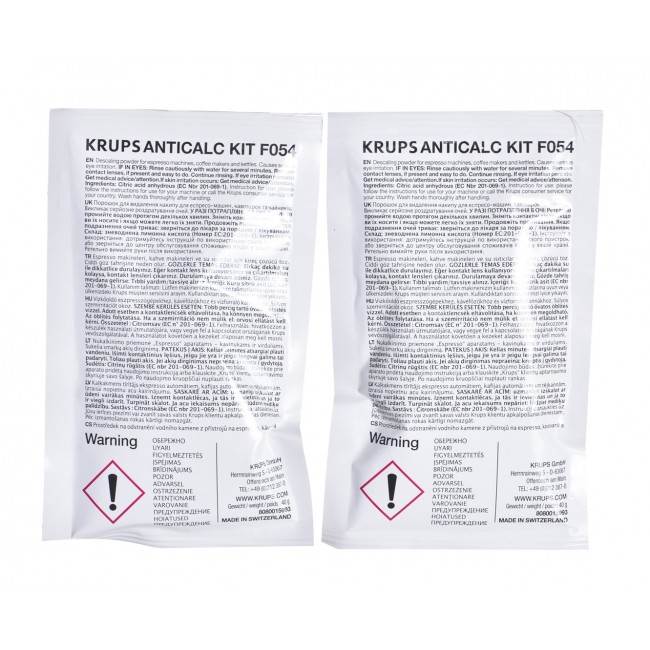 Krups F054001B descaler Domestic appliances Powder Krups F054001B descaler Domestic appliances Powder