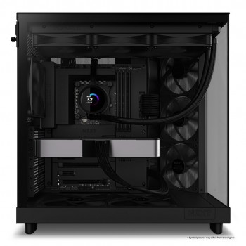 NZXT H6 Flow Midi-Tower - Black