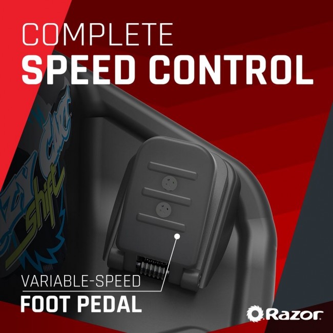 Razor CRAZY CART Shift Lightshow Lithium - Electric drift vehicle