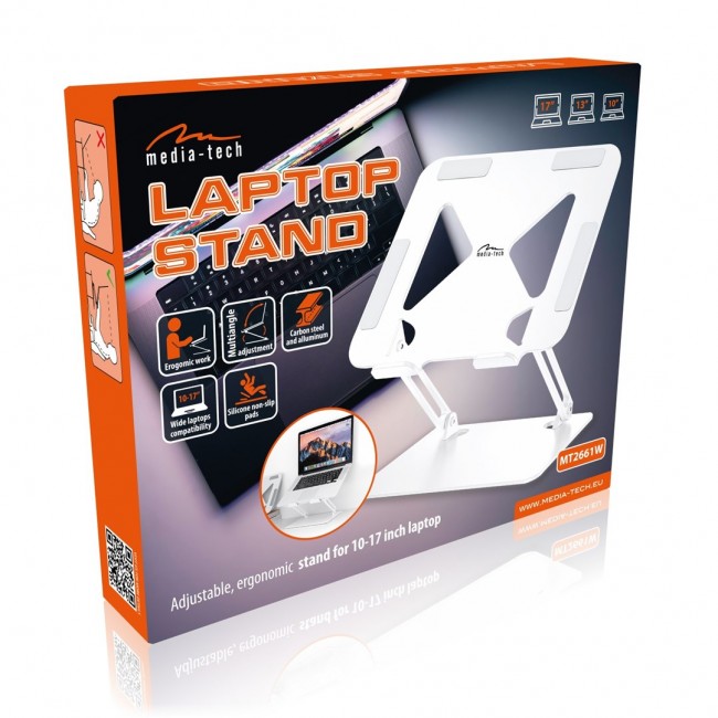 MEDIA-TECH Laptop Stand Laptop Stand MT2661W (white)