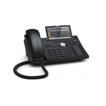 Snom D375 IP phone Black 12 lines TFT