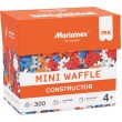 MARIOINEX Mini Waffle Building Blocks, 300 pieces
