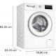 Bosch Serie 4 WAN2823APL Washing machine 8 kg 1400 RPM White