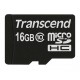 Transcend microSDXC/SDHC Class 10 16GB with Adapter