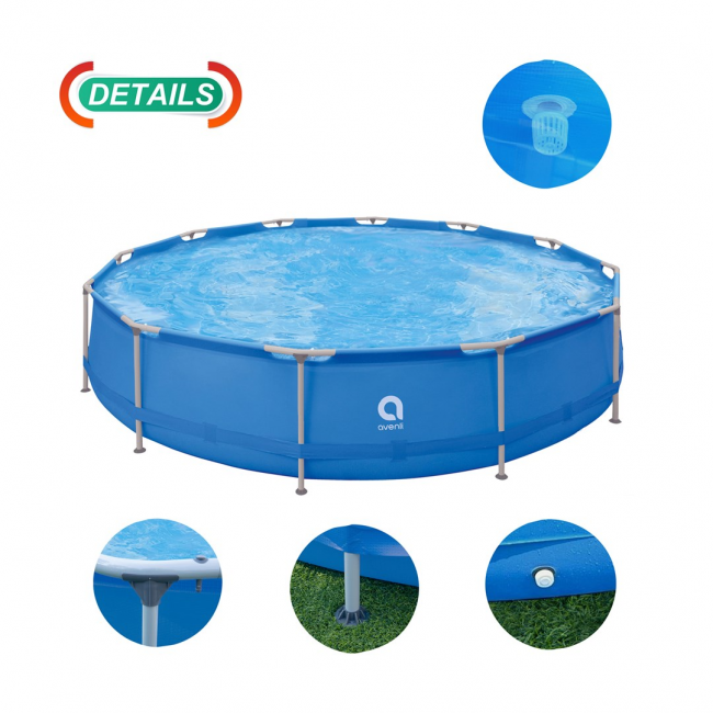 AVENLI Round Frame Swimming Pool 427x84 Set AVENLI Round Frame Swimming Pool 427x84 Set