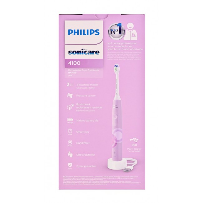 Philips 4100 Series HX3689/44 Sonic electric toothbrush Philips 4100 Series HX3689/44 Sonic electric toothbrush