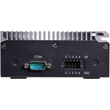 Shuttle Edge PC SPCEL03 , Intel Atom x6413E, 1x HDMI, 2x 2.5G LAN, 1x COM, DIO (4x in, 4x out), 3x USB, 2x M.2, 12-24V, fanless, 24/7, -20... 60 C, incl. VESA & DIN-RAIL mount