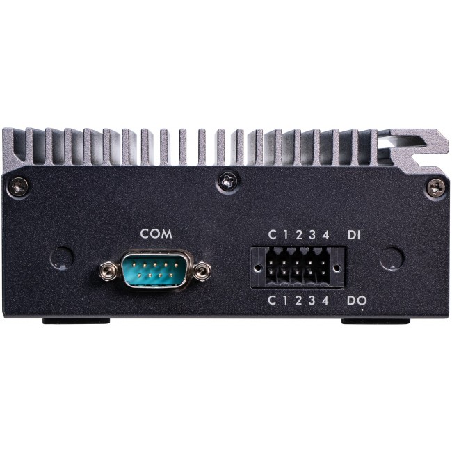 Shuttle Edge PC SPCEL03 , Intel Atom x6413E, 1x HDMI, 2x 2.5G LAN, 1x COM, DIO (4x in, 4x out), 3x USB, 2x M.2, 12-24V, fanless, 24/7, -20... 60 C, incl. VESA & DIN-RAIL mount