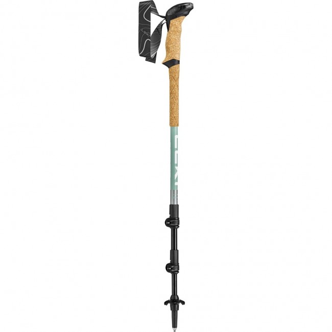 Trekking Poles LEKI MAKALU LITE, 90 125 cm, grey-green