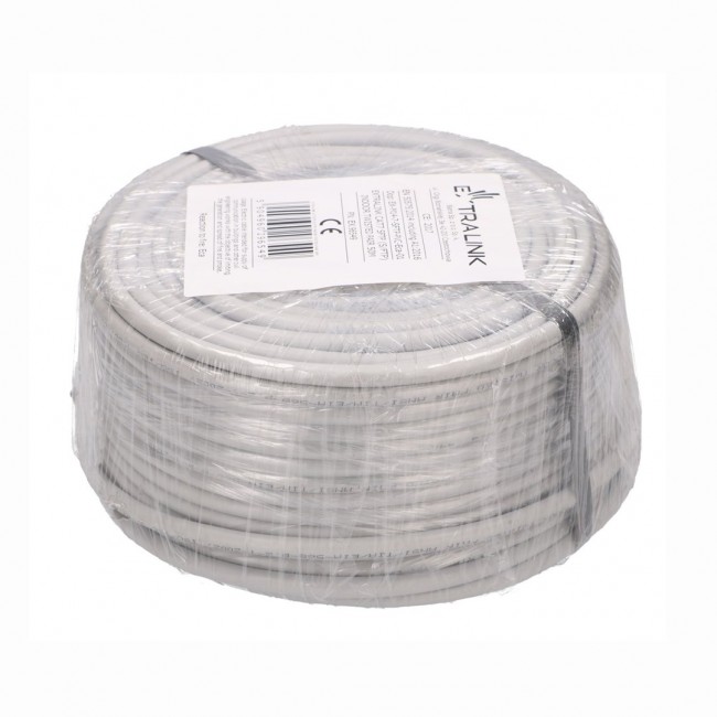 Extralink CAT7 SFTP (S/FTP) INDOOR TWISTED PAIR 50M networking cable S/FTP (S-STP)