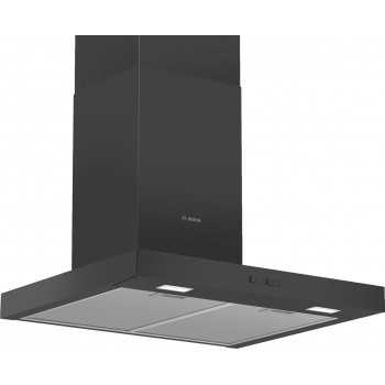 Bosch Serie 2 DWB66BC60 cooker hood Wall-mounted Black 621 m /h B