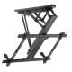 Techly Motorized Swivel Ceiling TV Mount Smart Home Integration for TVs from 32-70
