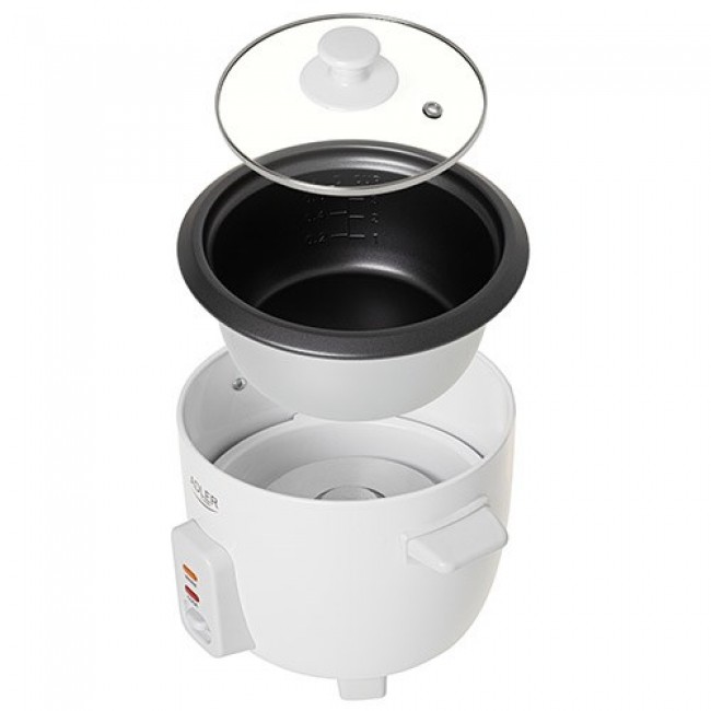 Adler AD 6418 Rice cooker Black, Stainless steel 1000 W Adler AD 6418 Rice cooker Black, Stainless steel 1000 W