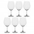LA PORCELLANA BIANCA NOVELLO Set of 6 Burgundy Wine Glasses 710 ml