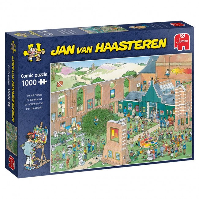 Jan van Haasteren The Art Market 1000 pieces