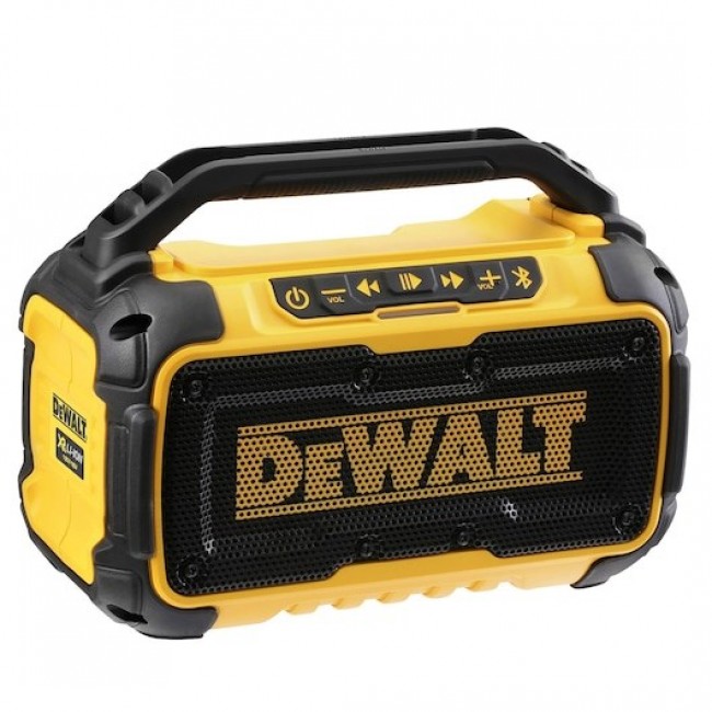 Speaker Dewalt DeWalt DCR011 XJ, speaker (yellow/black, Bluetooth, jack, USB) Speaker Dewalt DeWalt DCR011 XJ, speaker (yellow/black, Bluetooth, jack, USB)