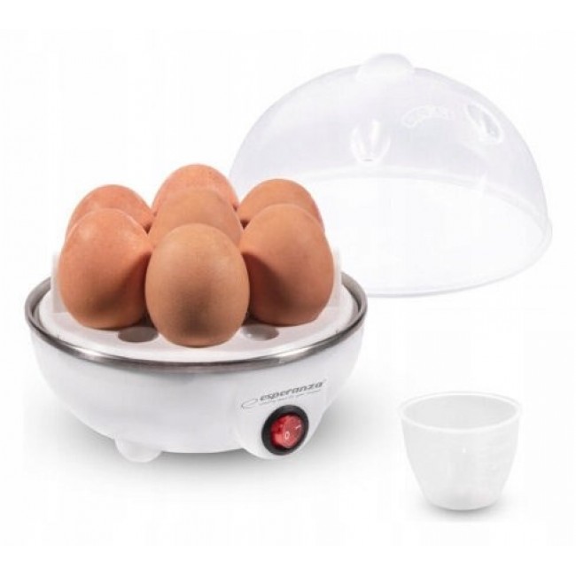 Esperanza EKE001 egg cooker 7 egg(s) 350 W White Esperanza EKE001 egg cooker 7 egg(s) 350 W White