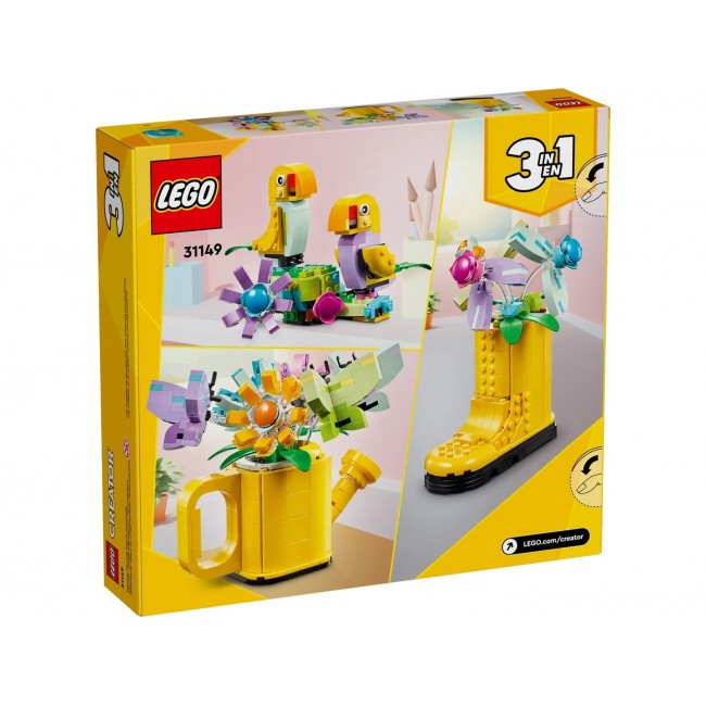 LEGO CREATOR 3 IN 1 31149 FLOWERS IN WATERING CAN LEGO CREATOR 3 IN 1 31149 FLOWERS IN WATERING CAN