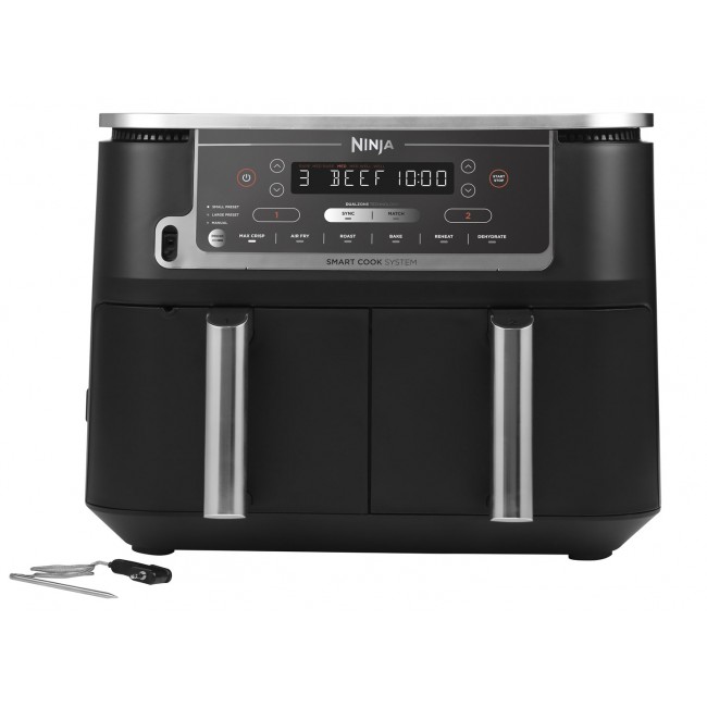Ninja AF451EU fryer Single 9.5 L 2470 W Hot air fryer Black Ninja AF451EU fryer Single 9.5 L 2470 W Hot air fryer Black