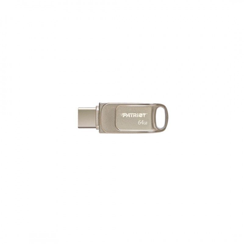 Patriot Memory Tab T560 64GB USB flash drive Dual USB 120MB/s (PS64GT560DS5D) Silver