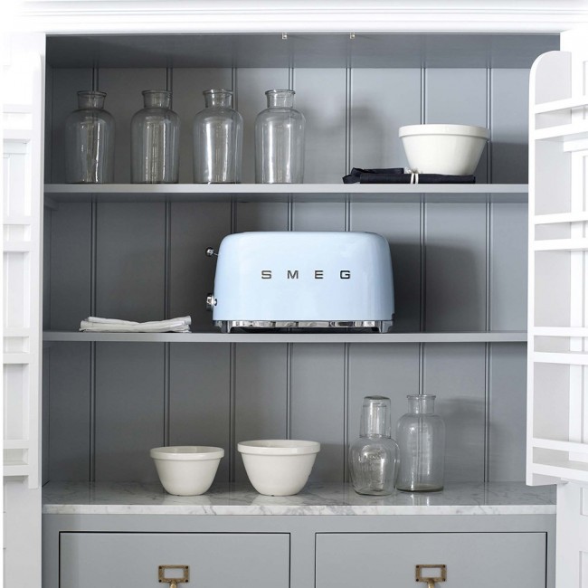 Smeg 50's Style Toaster TSF02PBEU Pastel Blue