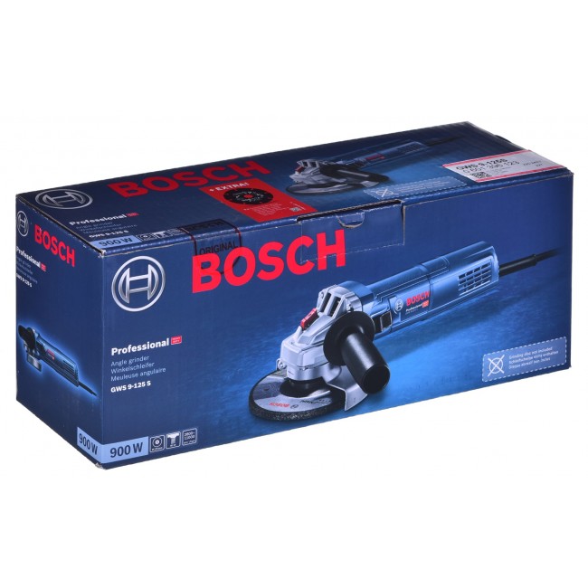 Angle grinder 900W GWS 9-125S BOSCH 0601396123 Angle grinder 900W GWS 9-125S BOSCH 0601396123