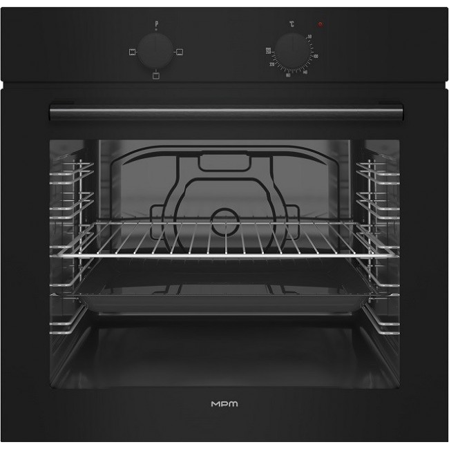 MPM-63-BO-28 built-in electric oven Black
