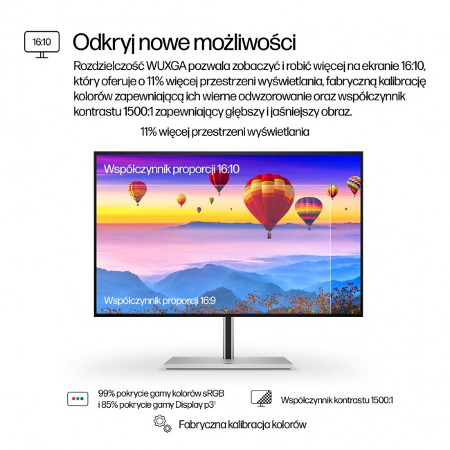 HP Series 7 Pro 24 inch WUXGA USB-C Monitor - 724pu