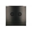 Extralink Rackmount cabinet 12U 600x600 AZH Black wall mounted, swing type