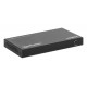 Manhattan 4K@60Hz 3-Port HDMI Switch, Switches Between Three HDMI Inputs on One HDMI Output (3x1), 18G, Automatic and Manual Switching, IR Remote Control, Black