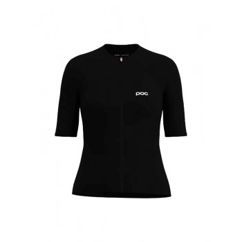 Koszulka rowerowa POC W's Cadence Jersey czarna - S