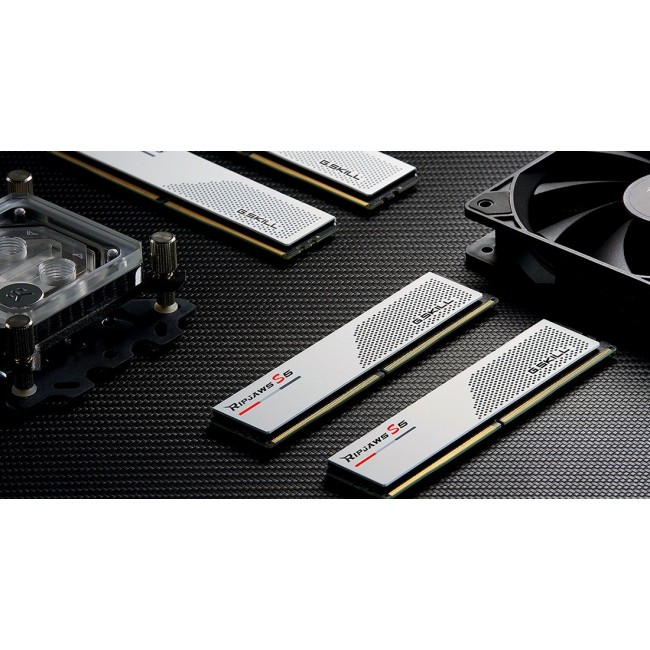 G.Skill Ripjaws S5 / F5-5600J3636D32GX2-RS5W memory module 64 GB 2 x 32 GB DDR5 288-pin DIMM G.Skill Ripjaws S5 / F5-5600J3636D32GX2-RS5W memory module 64 GB 2 x 32 GB DDR5 288-pin DIMM
