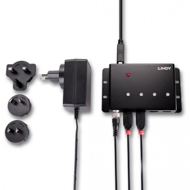 Lindy 4 Port USB 3.0 Metal Hub Lindy 4 Port USB 3.0 Metal Hub