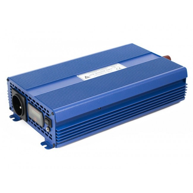 AZO Digital 24 VDC / 230 VAC ECO MODE SINUS IPS-2000S PRO 2000W voltage converter