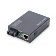 Digitus Fast Ethernet Media Converter, RJ45 / SC