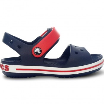 Kids Sandals Crocs Crocband Sandal Kids Navy Blue Red 12856 485 24-25