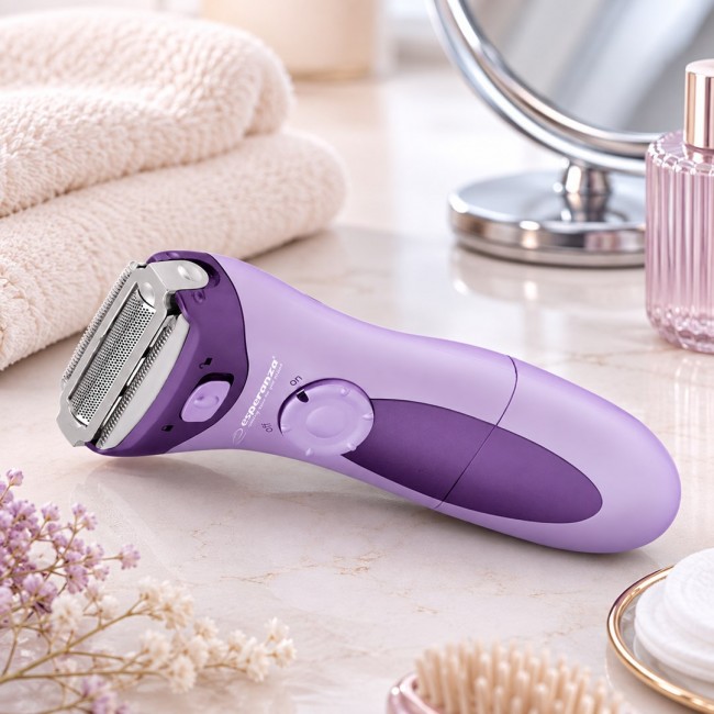 EBG003V Esperanza Purple women's shaver