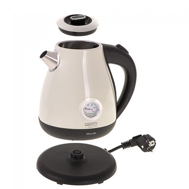 Camry Premium CR 1344C electric kettle 1.7 L 2200 W Cream Camry Premium CR 1344C electric kettle 1.7 L 2200 W Cream