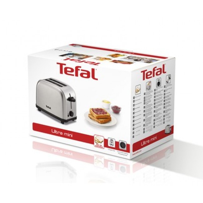 Tefal ULTRA MINI 2 slice(s) Stainless steel Tefal ULTRA MINI 2 slice(s) Stainless steel