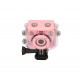 Extralink Camera Kids Camera H18 Pink 1080P 30fps, IP68, 2.0