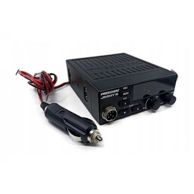 President Jimmy III AM/FM CB radio Black President Jimmy III AM/FM CB radio Black