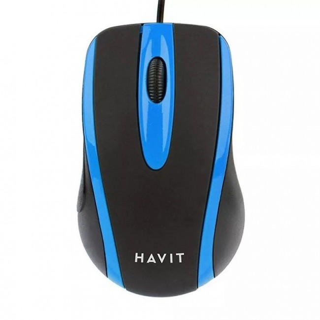 Havit HV-MS753 universal mouse (black/blue) Havit HV-MS753 universal mouse (black/blue)