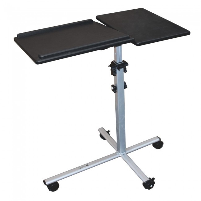 Techly Universal Adjustable Trolley for Notebook Projector, Black Techly Universal Adjustable Trolley for Notebook Projector, Black