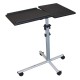 Techly Universal Adjustable Trolley for Notebook Projector, Black Techly Universal Adjustable Trolley for Notebook Projector, Black