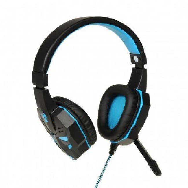 iBox X8 Headset Wired Head-band Gaming Black, Blue iBox X8 Headset Wired Head-band Gaming Black, Blue