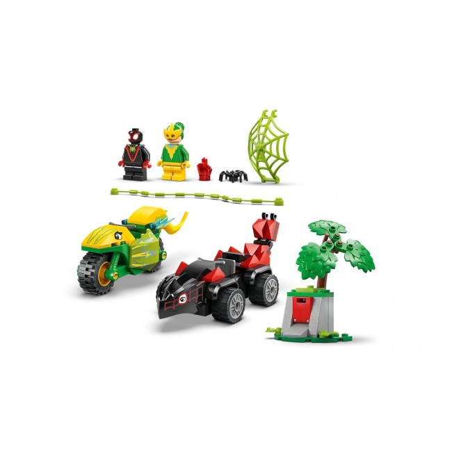 LEGO MARVEL 11198 Spin and Electro Dinosaur Vehicle Chase LEGO MARVEL 11198 Spin and Electro Dinosaur Vehicle Chase